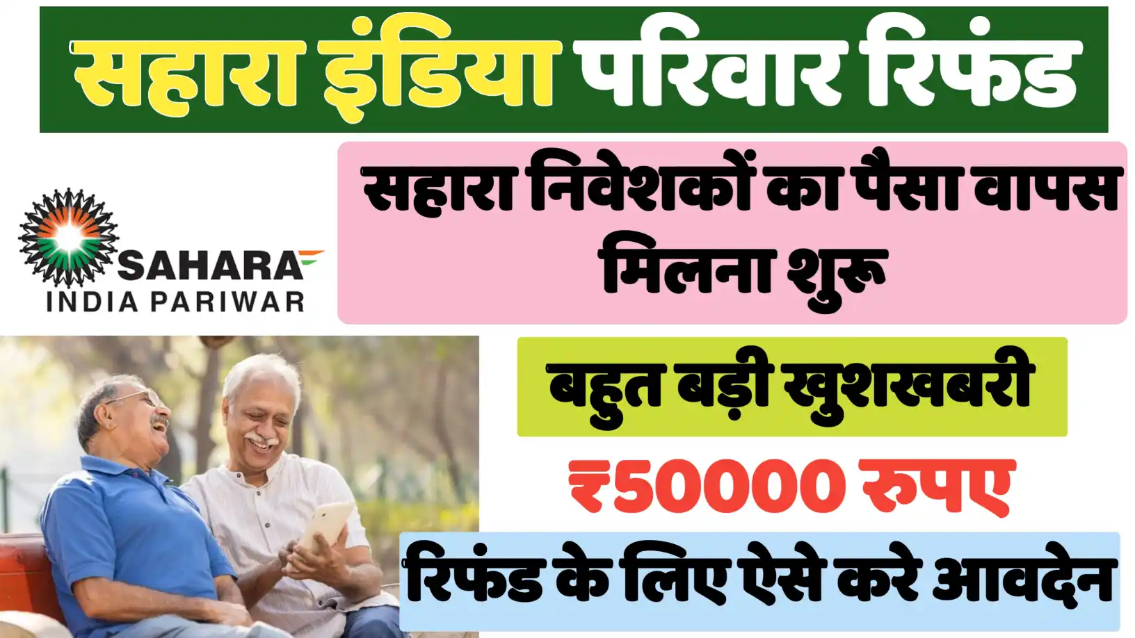 Sahara India Refund 2025