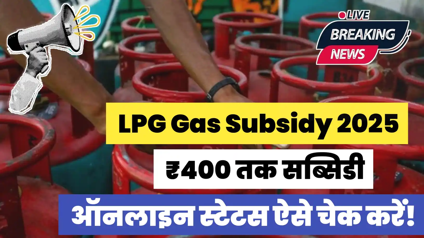 LPG Gas Subsidy Check