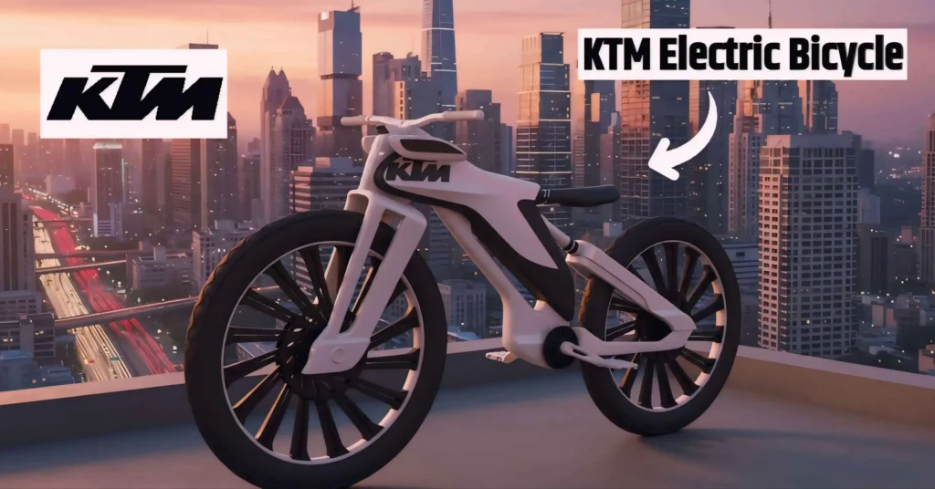 KTM Electric Bicycle Launched