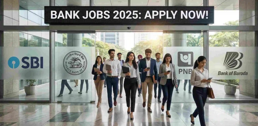 Bank jobs this week: SBI, RBI, PNB, BOB भर्ती