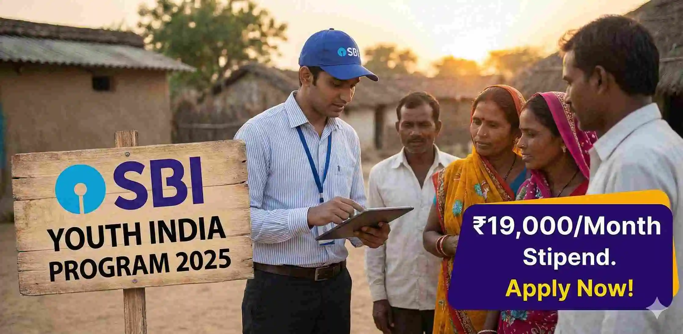 SBI Youth India Program 2025: युवाओं के लिए ₹19,000 मासिक वेतन के साथ आवेदन शुरू