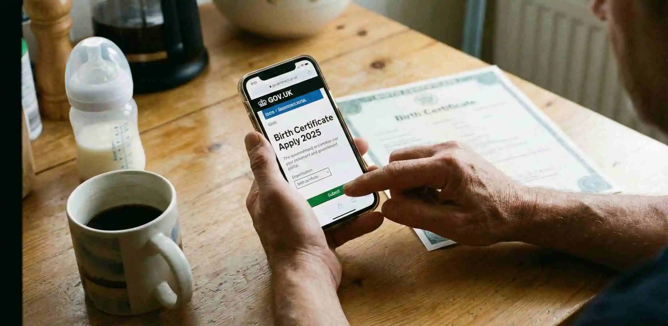 Birth Certificate Apply 2025: फोन से करें जन्म प्रमाण पत्र का ऑनलाइन पंजीकरण, सिर्फ 5 मिनट में पूरा प्रोसेस