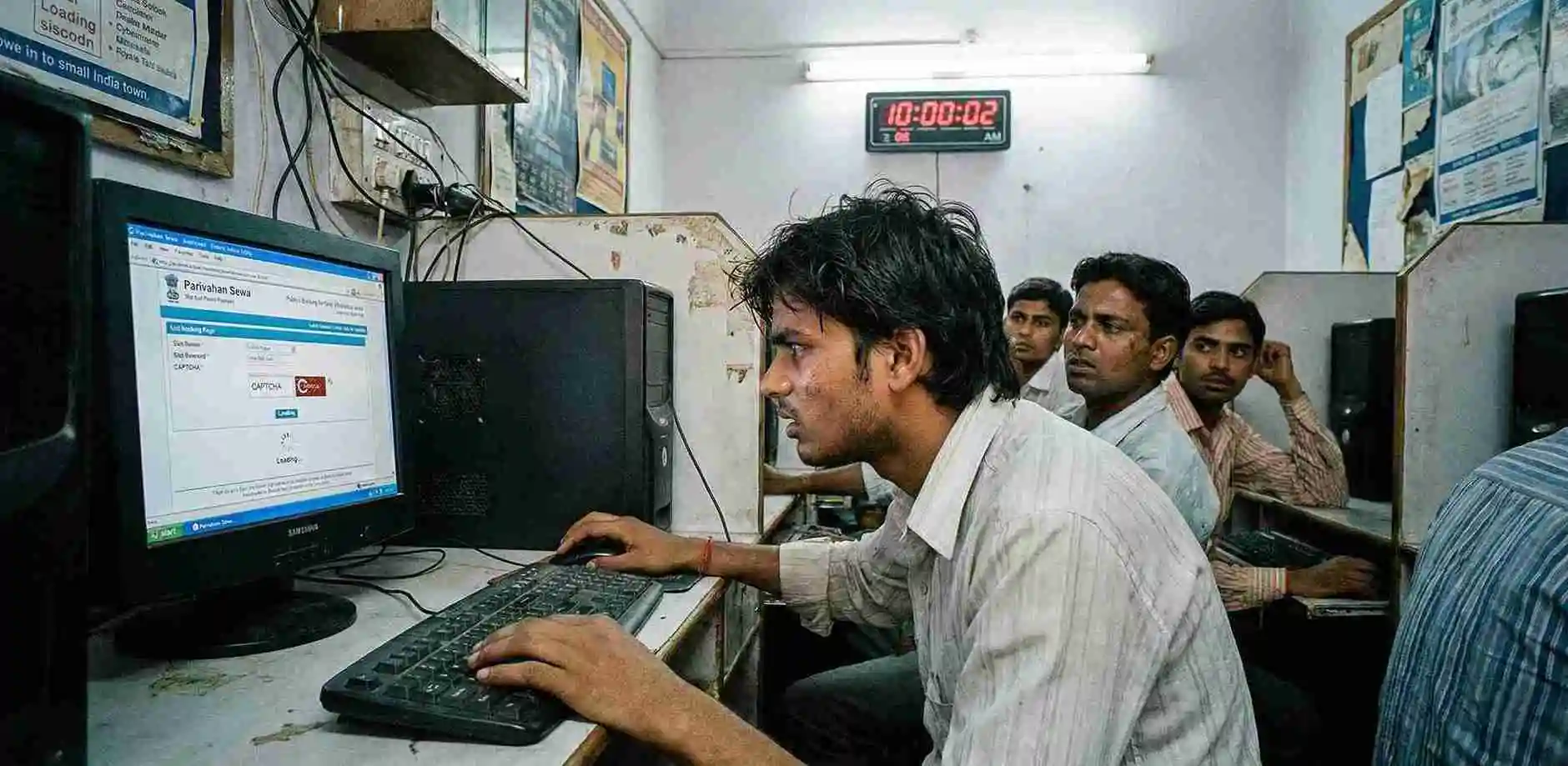 Driving License Slot Booking